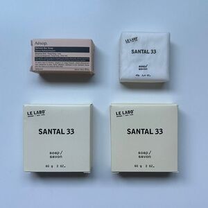Le Labo and Aesop New 4 Piece Bundle